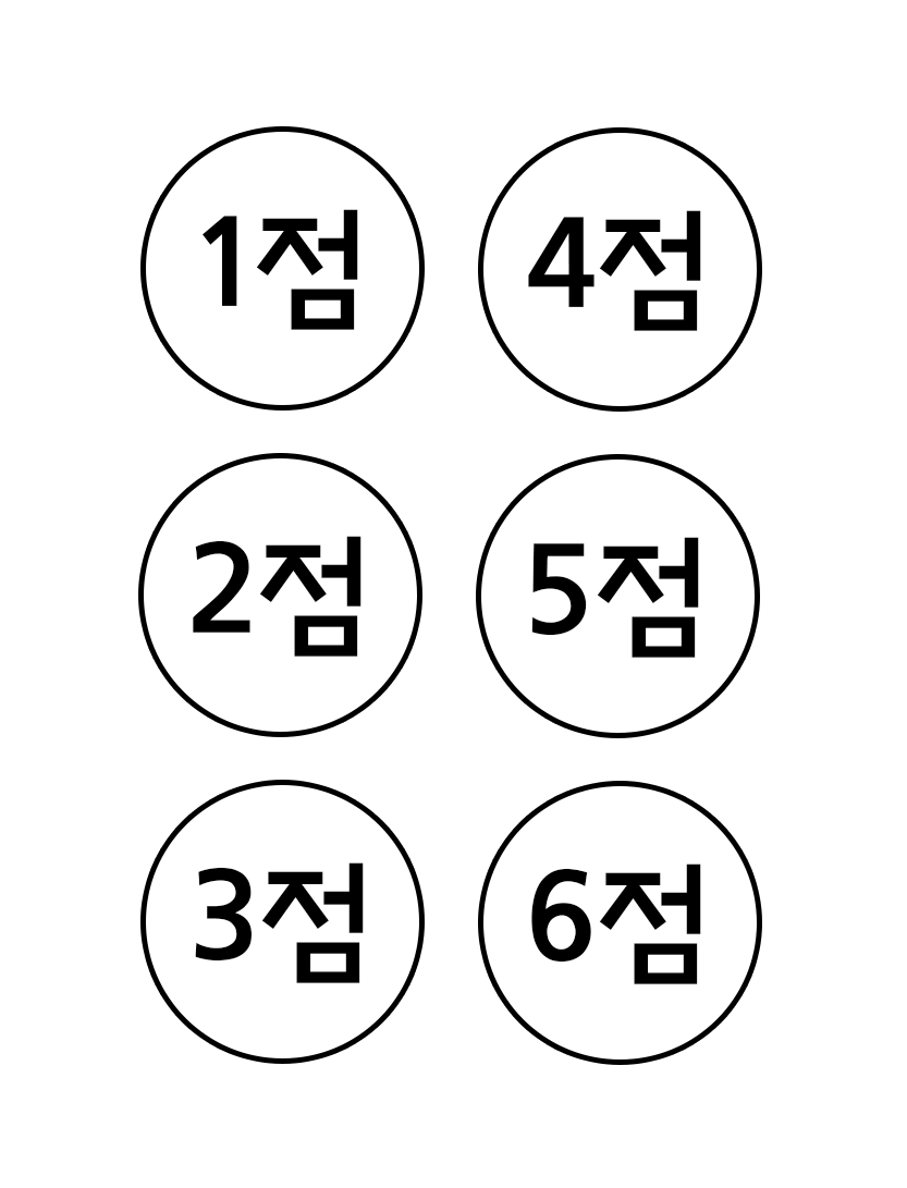 점자 점에 대해 설명, 왼쪽 위 점이 1, 아래로 내려가며 2, 3, 그다음은 왼쪽 위 점이 4번, 아래로 내려가며 5, 6